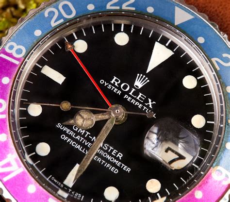 rolex 1675 gmt dial variations|rolex gmt 1675 bezel.